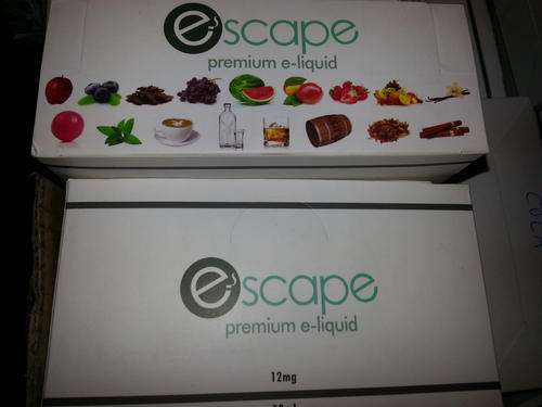NEW!!!!!     eESCAPE PREMIUM E-LIQUID 10ML (Free Additional Item Shipping)