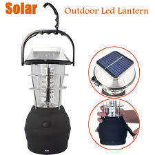 SUPER BRIGHT HAND CRANK SOLAR LED LANTERN - with 36 LED