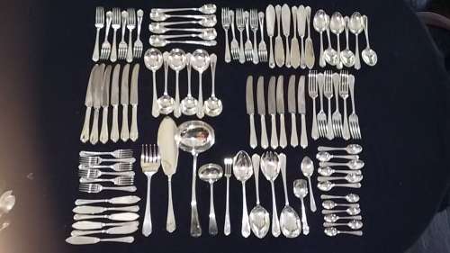 Silver Plated Cutlery Set