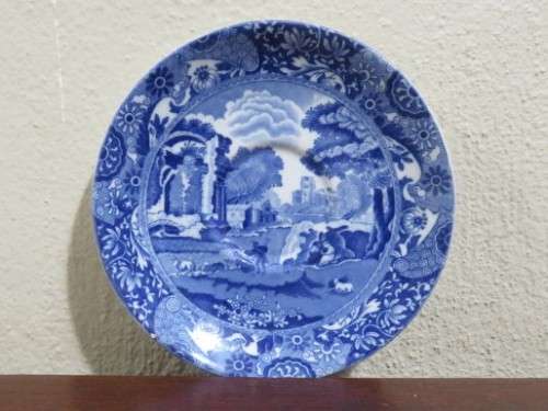 Spode Blue Italian Saucer