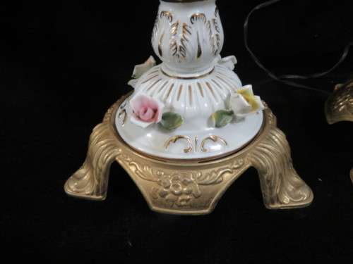Pair of bedside lamps