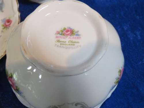 Royal Albert `Tranquility` coffee set.