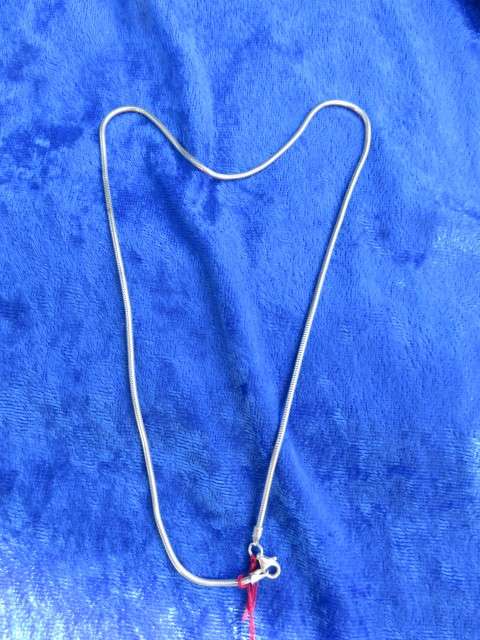 Sterling silver snake chain