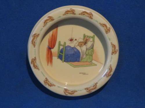 Royal Doulton Bunnykins Barbara Vernon porridge bowl.