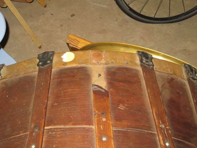 Vintage domed kist
