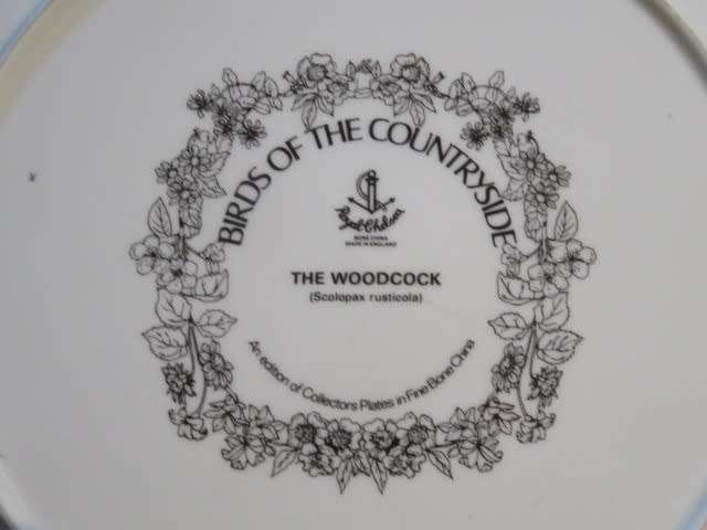 Royal Chelsea `Birds of the Countryside` plate