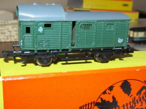 Piko N Gauge, scale1:160, Guards van, DR-Deutsche Reichsbahn,  nice model in very good condition