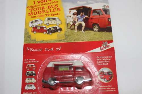 VW combi H0 1:87, for beer selling at festivals Hasseroeder BeerBeer