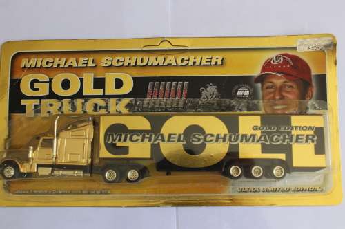 Freightliner USTruck H0 1:87 Michael Schumacher GP 2005 Gold plated Ultra Limited Edition
