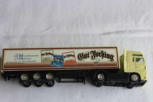 MAN Truck H0 1:87, Gut Forsting Private Brewery, very good condition, never used, was only in displa