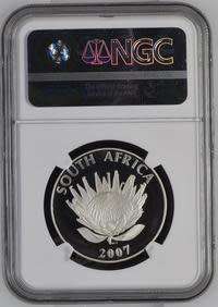 Protea 2007 Proof Silver R1 FW De Klerk - NGC Graded PF69 Ultra Cameo.