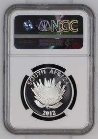 2012 Protea Walter & Albertina Sisulu Silver R1 - NGC Graded PF69 Ultra Cameo.