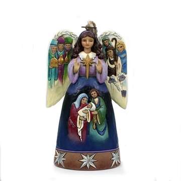 Christmas - Jim Shore - "Lord at thy Birth" - Nativity Hanging Angel