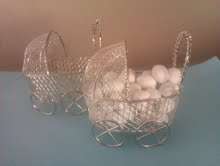 Wire Baby Pram Favours