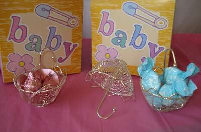 Mini Umbrella's for Baby Showers