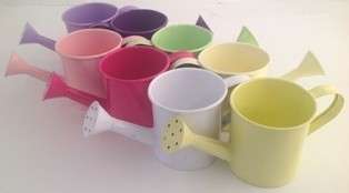 Turquoise Mini Watering Cans