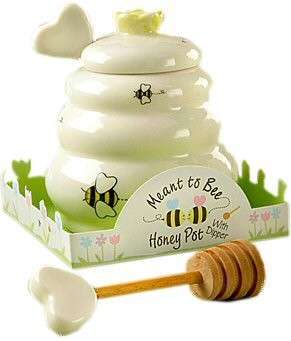 Wedding Favour - "Meant to Bee" Honey Pot