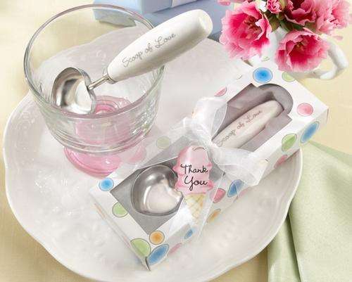 Kate Aspen - Wedding Favour - Scoop of Love - Heart-Shaped Ice Cream Scoop