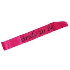 Bride to be Sash
