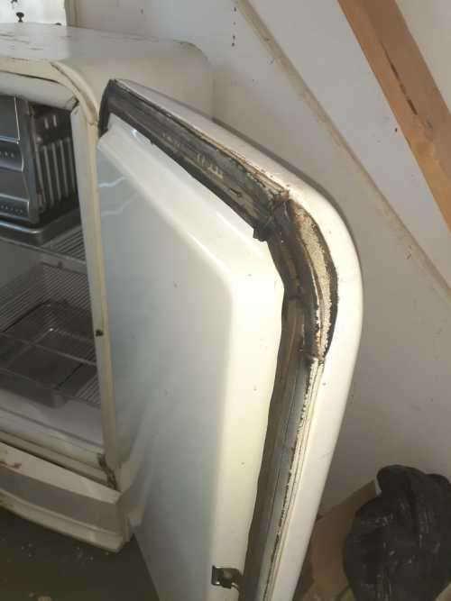 vintage gm fridge