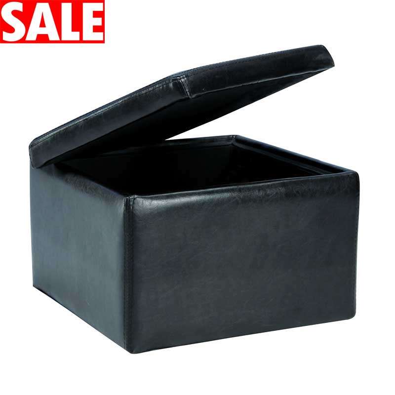 Lovely Leather touch ottoman