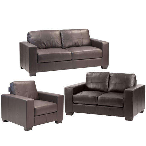 New 3pc Full Bonded Leather Suite