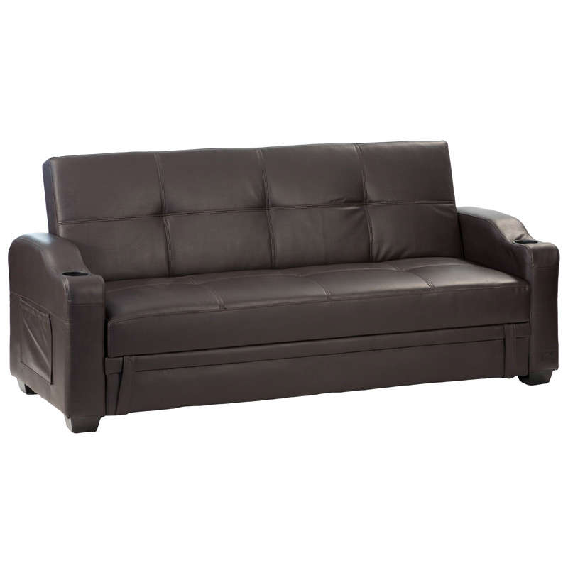 Lovely Bonded leather Sofa bed