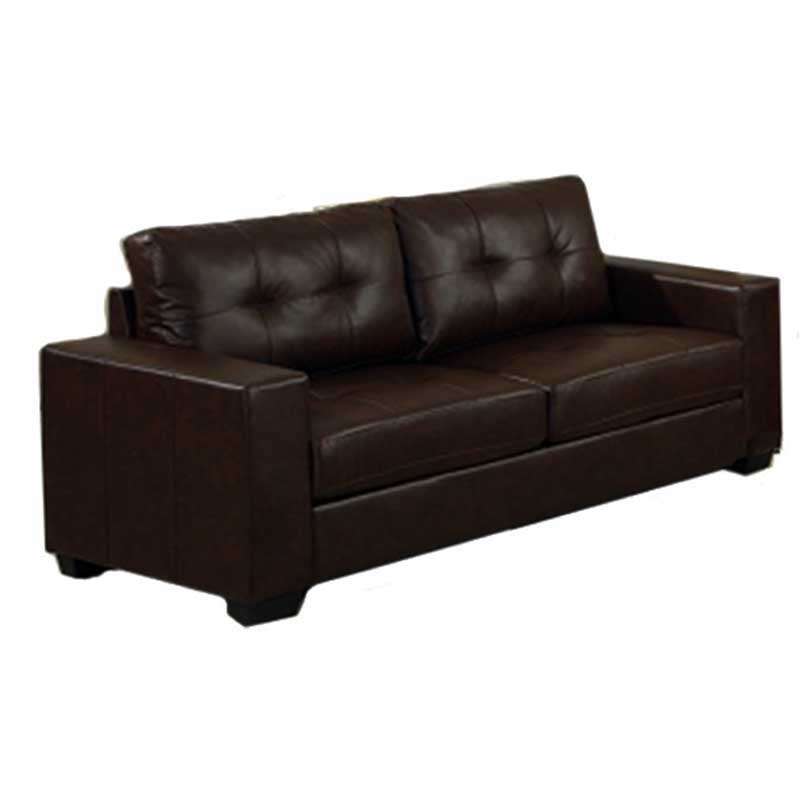 Lovely 3 Seater Leather Touch Couch