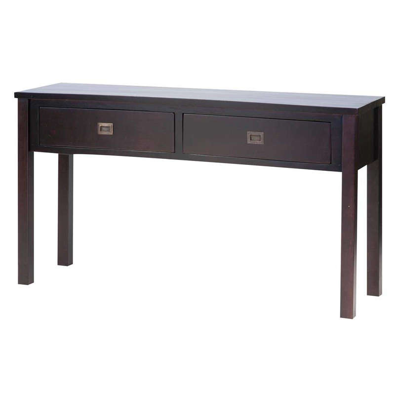 Lovely 2 Drawer Solid Wood Server