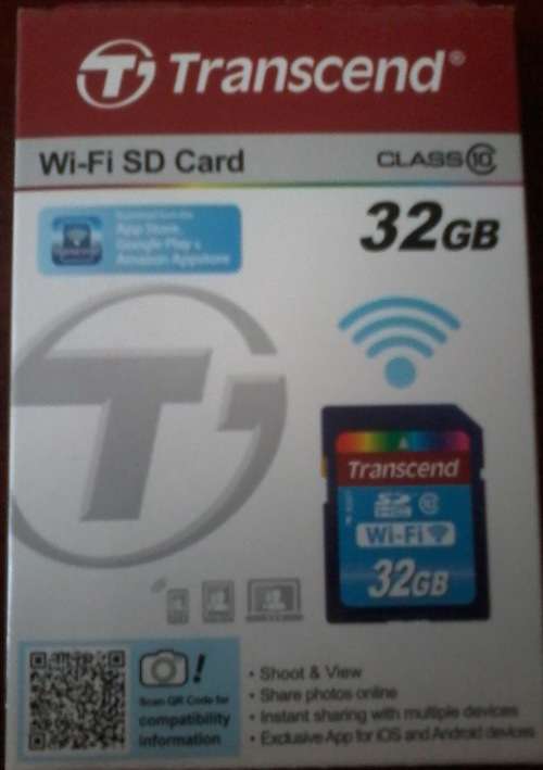 Transcend ts32gwsdhc10 32GB Class 10 WiFi SD Card