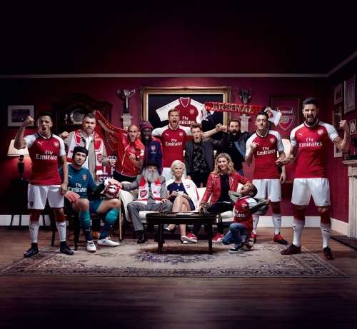 Official Arsenal 2017/18 Home Kit