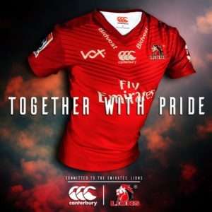 Lions Super Rugby Home Kit 2017