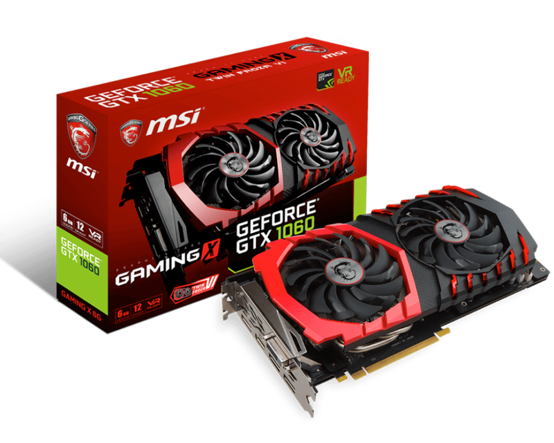 GeForce GTX 1060 GAMING X 6G