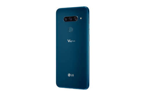 LG V40 ThinQ - 128gb memory , 6gb Ram - Moroccan Blue Sealed (LM-V405EB)