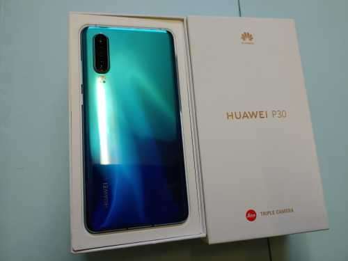 Huawei P30 Aurora Dual Sim  - 128gb and 6gb Ram - Local Stock and Sealed