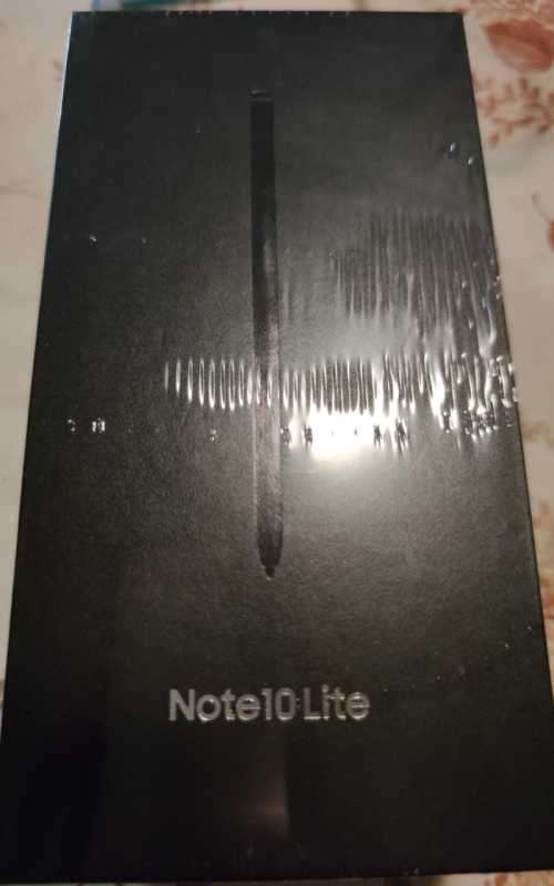 Samsung Note 10 Lite 128GB -Aura Black -Sealed local stock -SM-N770FZKAXFA