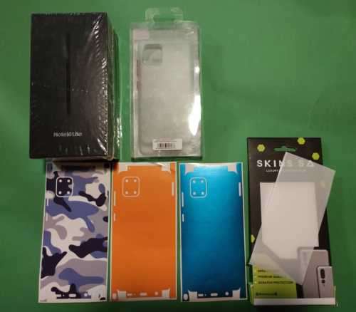 Samsung Note 10 Lite 128GB-Aura Black -Dual Sim -SMN770F/DS - With Extras(Covers, Protector, Skins)