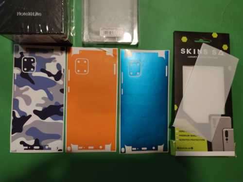 Samsung Note 10 Lite 128GB-Aura Black -Dual Sim -SMN770F/DS - With Extras(Covers, Protector, Skins)