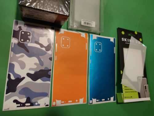 Samsung Note 10 Lite 128GB-Aura Black -Dual Sim -SMN770F/DS - With Extras(Covers, Protector, Skins)