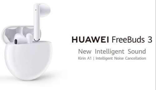 Huawei FreeBuds 3 - Ceramic white - In Stock