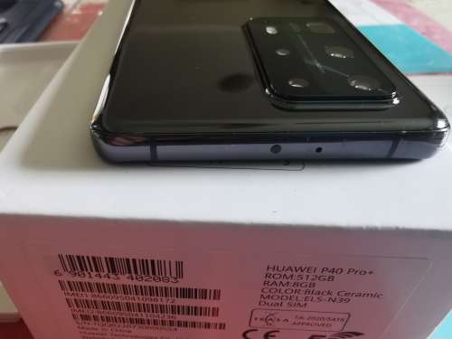 Huawei P40 PRO + (PLUS Model) - Ceramic black -With plenty extras -Dual Sim - 512GB Memory ,5G