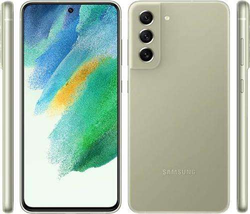 Samsung Galaxy S21 FE 5G 128GB memory with 6GB Ram -Dual Sim - Olive -SM-G990E/DS
