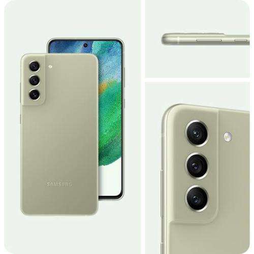 Samsung Galaxy S21 FE 5G 128GB memory with 6GB Ram -Dual Sim - Olive -SM-G990E/DS