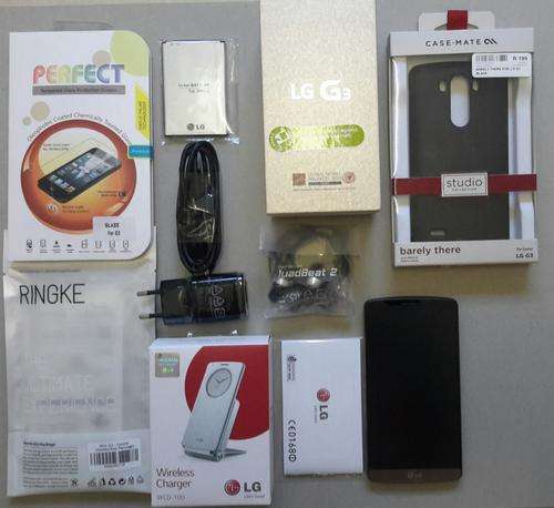 LG G3 Titan - 32Gb with 3Gb Ram and plenty of accessories - Local stock