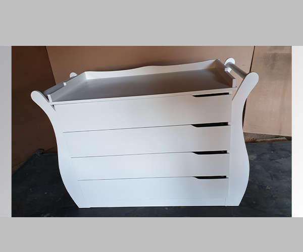 Nursery Baby Cot and Compactum