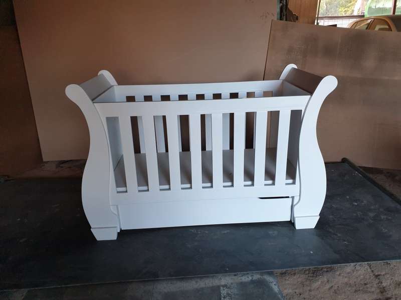 Nursery Baby Cot and Compactum
