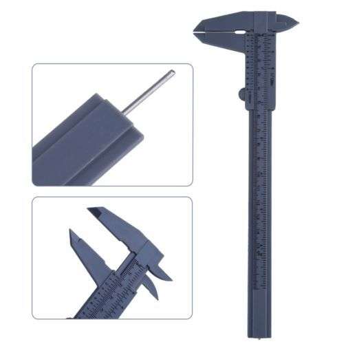 Sliding Gauge Caliper Vernier Micrometer (150mm = 15cm) Plastic (Local)