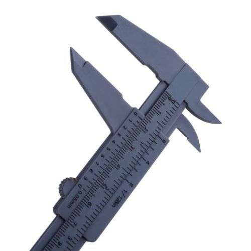 Sliding Gauge Caliper Vernier Micrometer (150mm = 15cm) Plastic (Local)