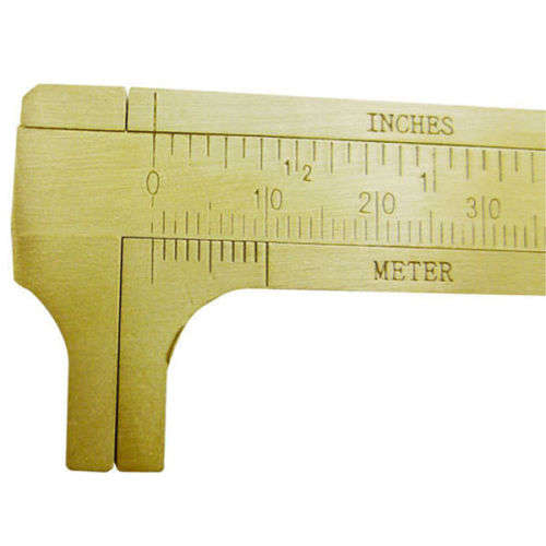Sliding Gauge Caliper Vernier Micrometer (80mm = 8cm) Brass (Local)