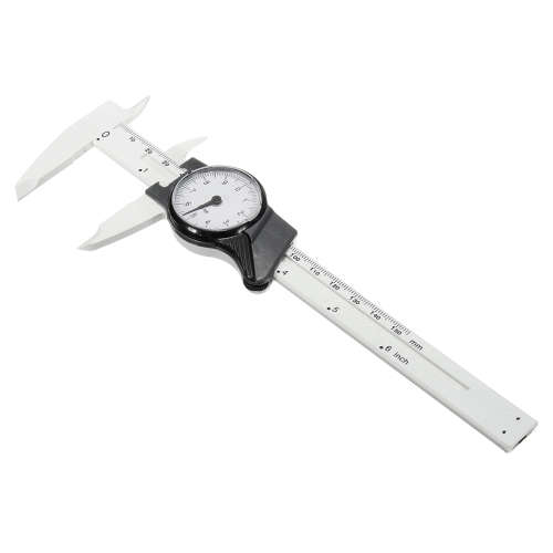 Metric Dial Caliper Vernier Micrometer (150mm = 15cm) Plastic + Case